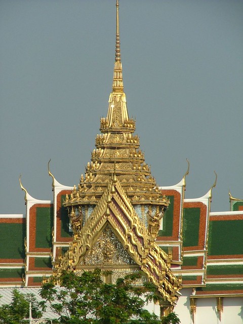 Dusit Maha Prasat from the Chao Phraya River