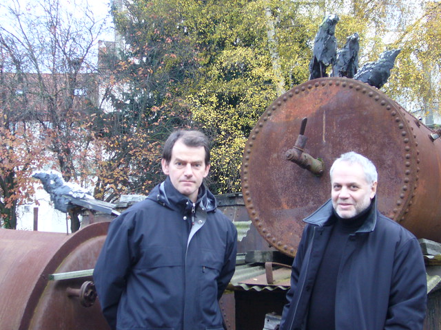 Jevgueni Bounimovitch & Henri Jacobs in Molenbeek/ à Molenbeek