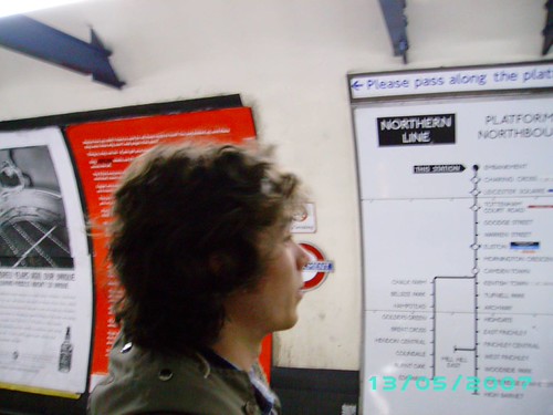 Oli Smith on the Northern Line | by andyluke