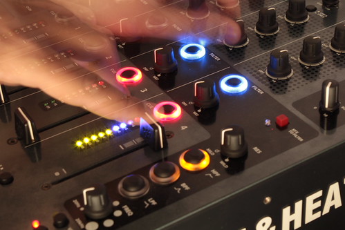 Faders, knobs 'n flashing lights | by Raiseone1