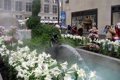 NYC - Rockefeller Center: Channel Gardens - Fountainhead - Will