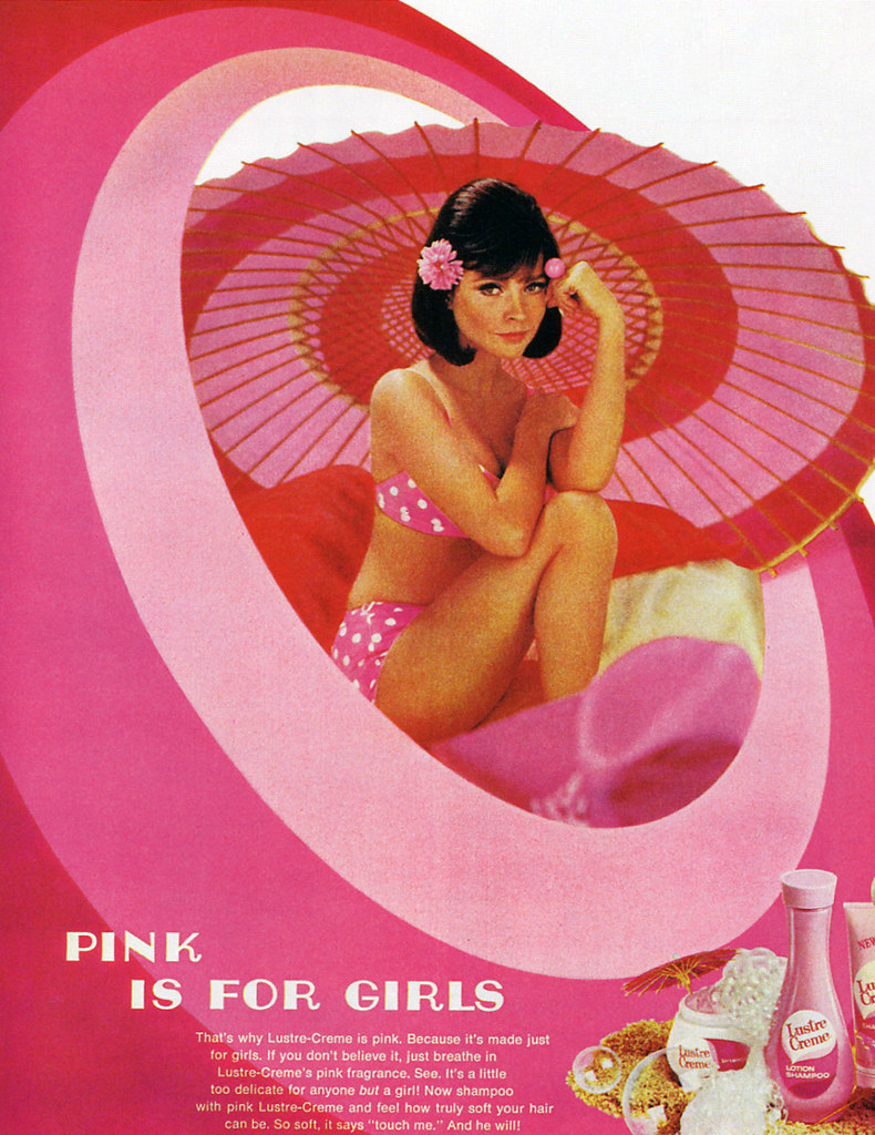 1960s Advertising - Magazine Ad - Lustre Creme (USA)