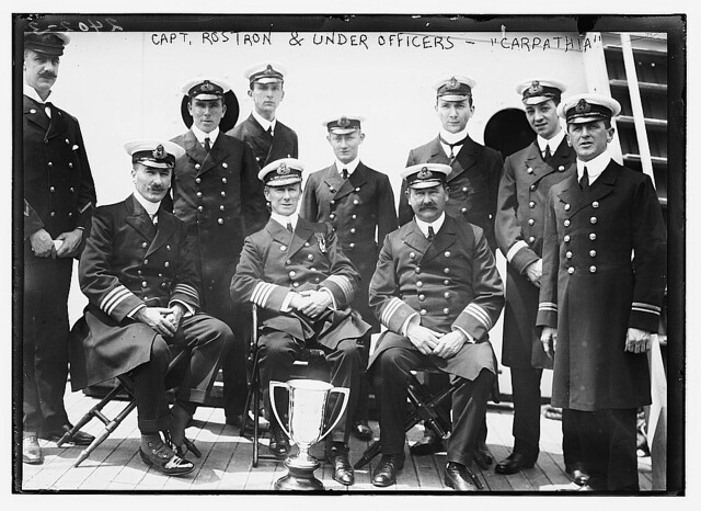 Capt. Rostron & under officers of CARPATHIA [ship]  (LOC)