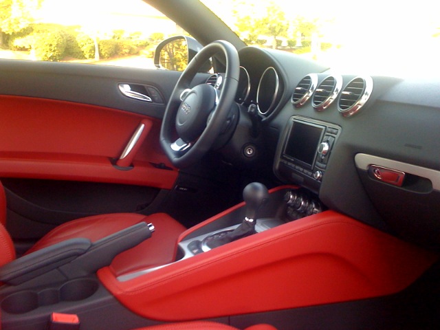 Red alcantara seats | Audi TT Forum