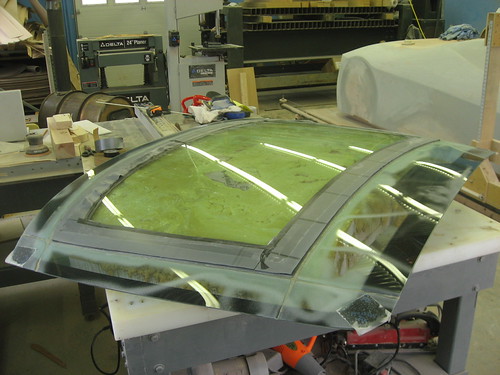Preparing the windshield. | by www.joeharmondesign.com