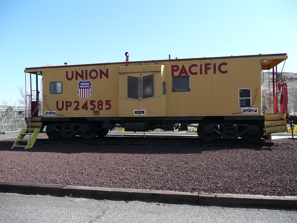 Union Pacific | A Union Pacific caboose in a park at Arlingt… | Flickr