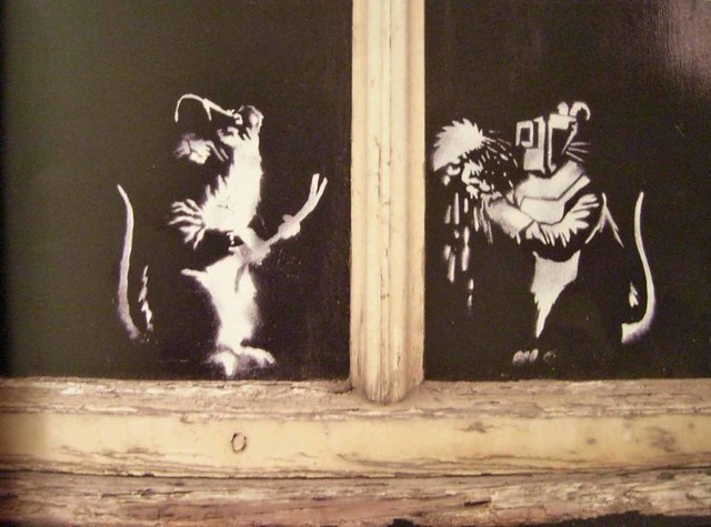 Banksy's rats - no longer
