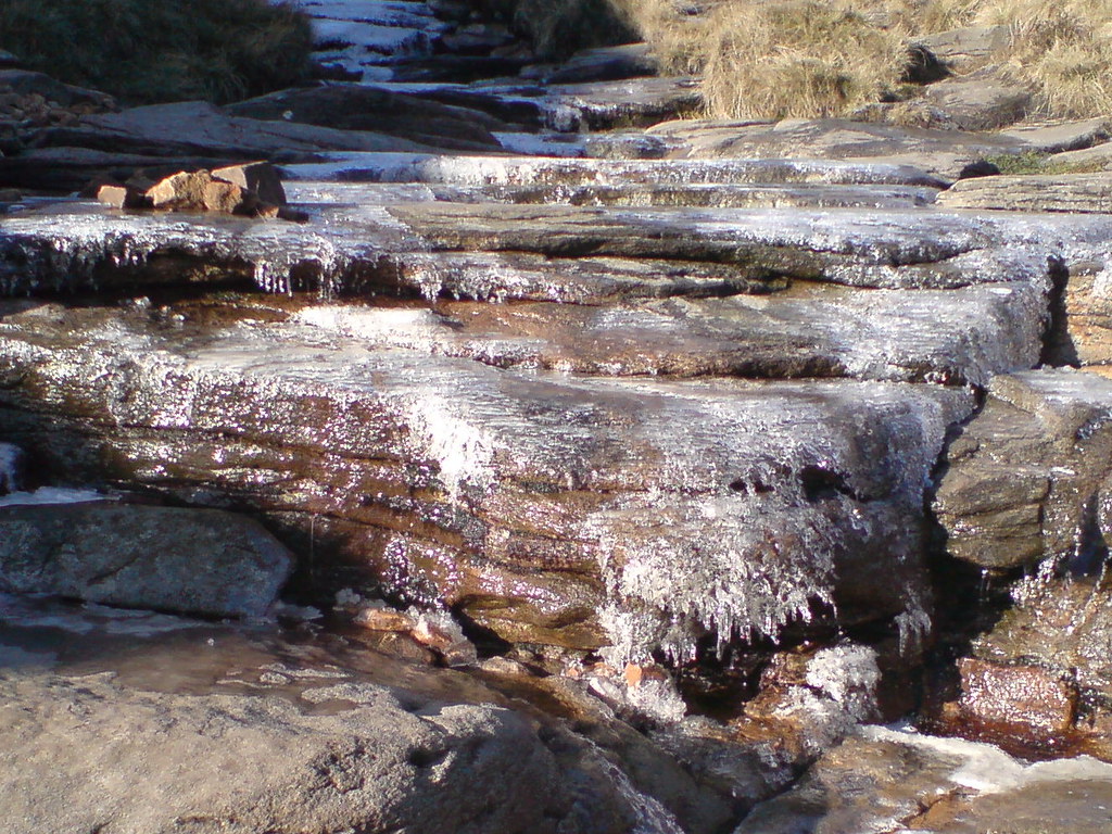 Half-Frozen Stream