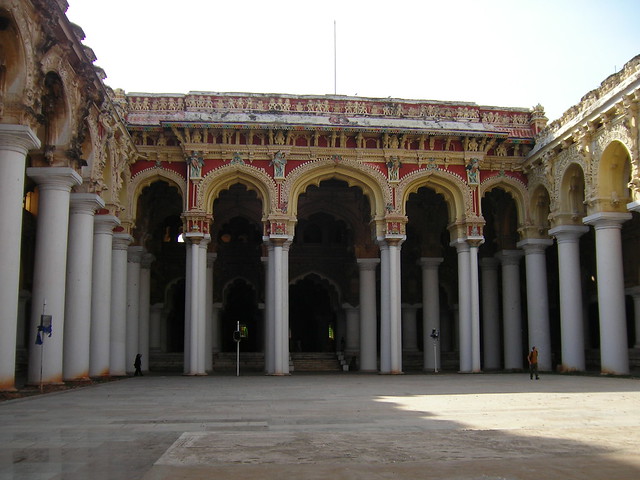 Columns of Nayakkar Mahal