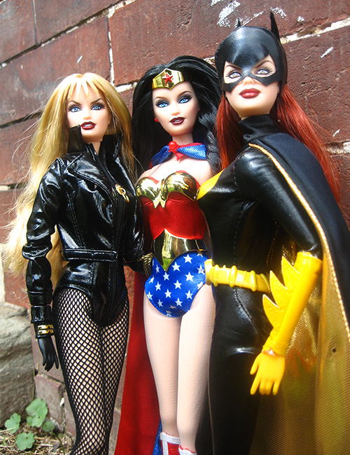 Black Canary, Wonder Woman, Batgirl