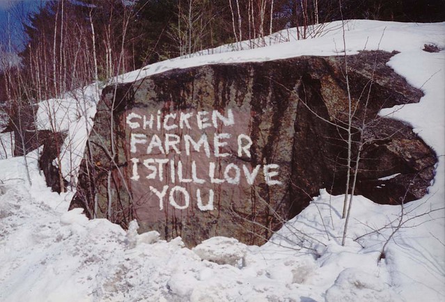 Chicken farmer...