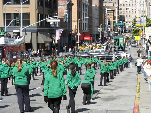 green jacket marchers 1 | Steven Damron | Flickr
