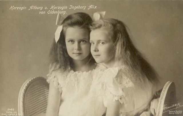 Prinzessinnen Altburg und Ingeborg von Oldenburg