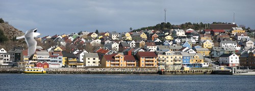 Kristiansund, city sea colors norway canon norge view ciudad colores panoramica noruega casas kristiansund gaviota romsdal møre