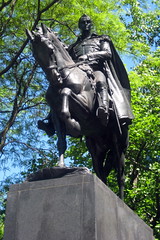 NYC - Central Park: Bolívar Plaza - Simón Bolívar Statue