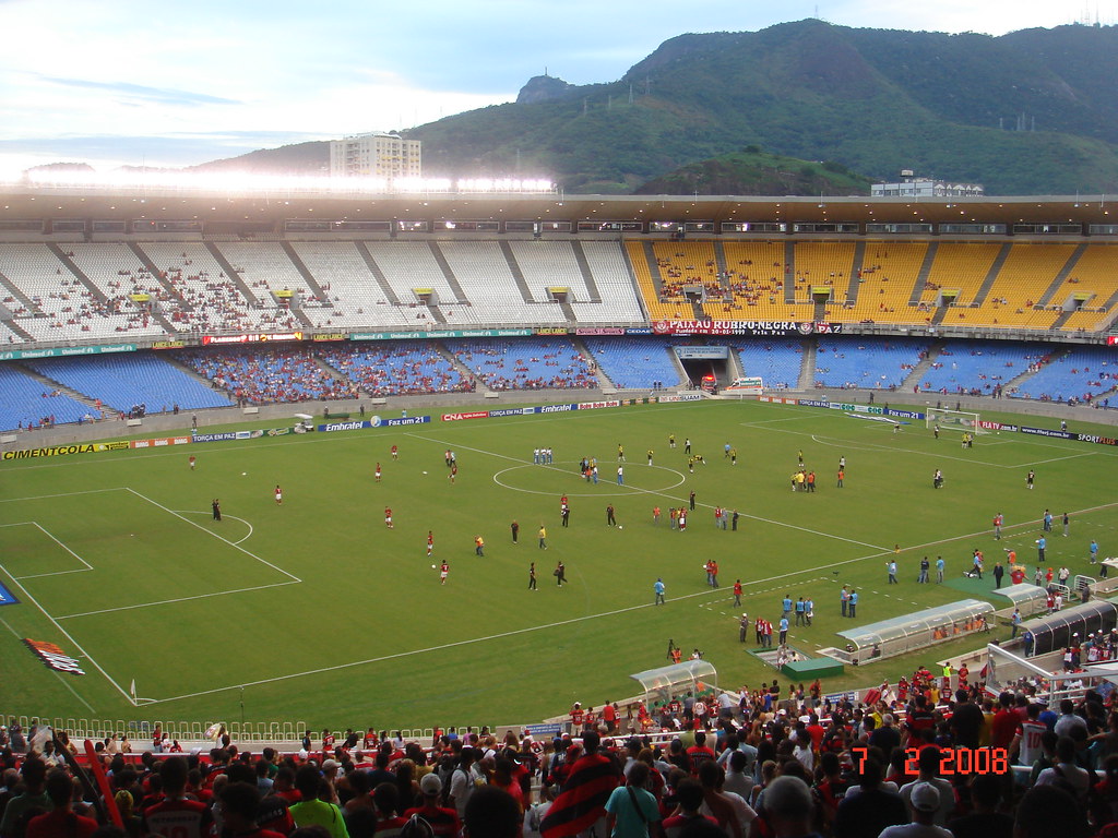 Знаменитый стадион в рио