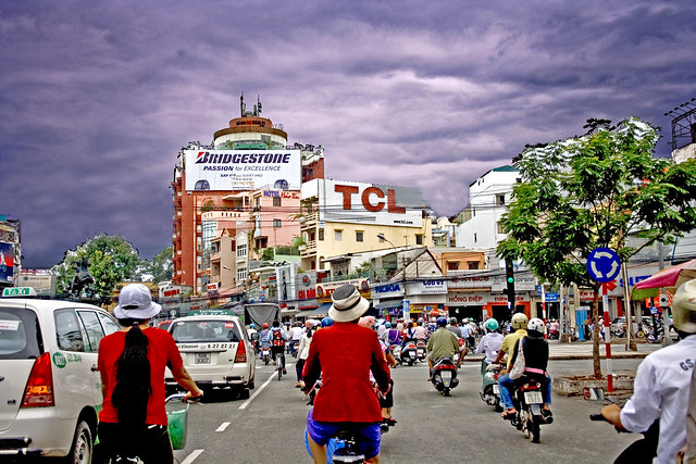 Saigon. Traffic from within