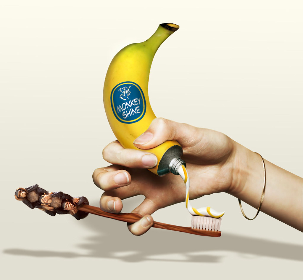 Banana Toothpaste | For all the little monkeys in your house… | Flickr
