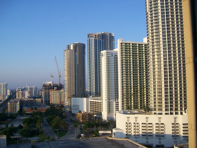 View from Miami Radisson Hotel