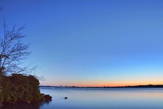 Sunset at Bolsena Lake