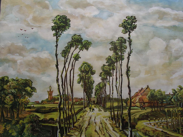 Meindert Hobbema's 'The Avenue at Middelharnis'.