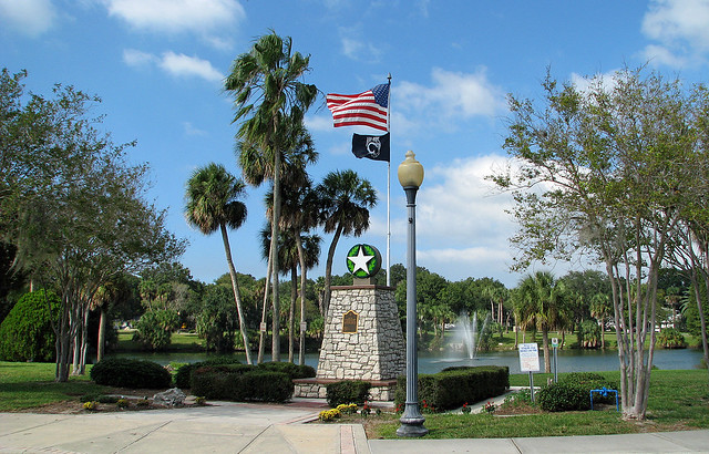 Veterans Memorial at Orange Lake, New Port Richey, Florida