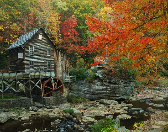 Autumn Grist Mill 1