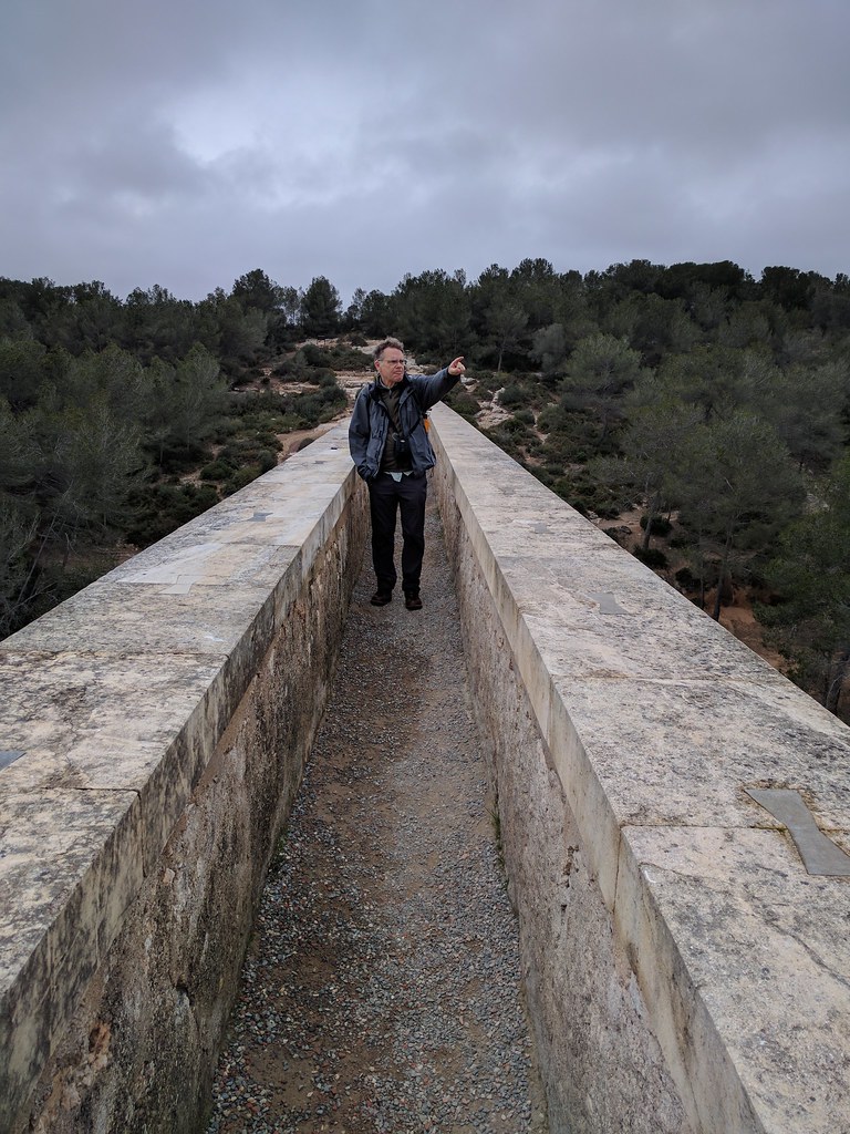 On top of the Roman Aqueduct - Tarragona, Catalunya, Spain