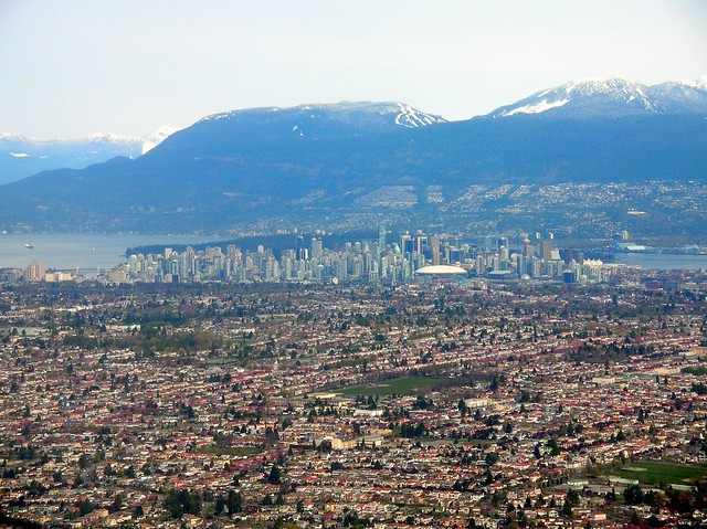 Downtown Vancouver aerial