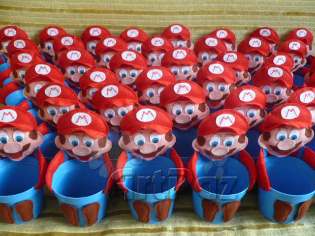 Centro de Mesa Mario Bros