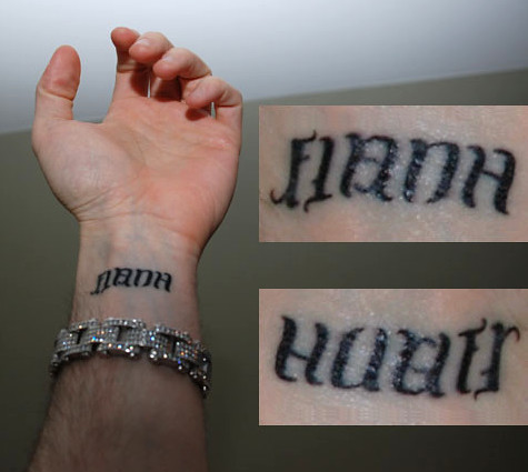 Ambigram Tattoos: The Unique Art Form On Tattoo Scene - Tattoo Glee