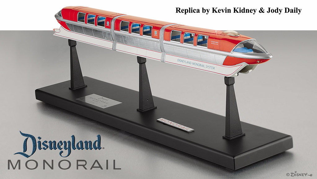 Disneyland 1959 Monorail Replica