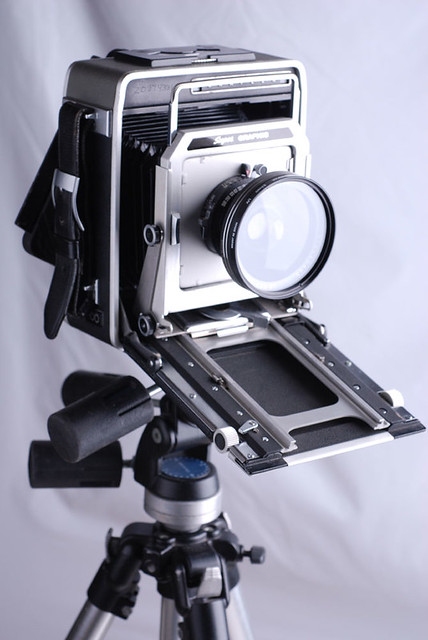 Graflex Super Graphic with 90mm f/5.6 Super Angulon Lens