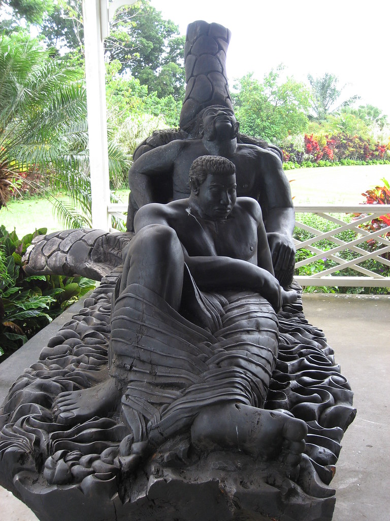 Samoa Statues Samoan Statue | Samoan Statue at Robert Louis Stevenson's Ho… | Kariem ...