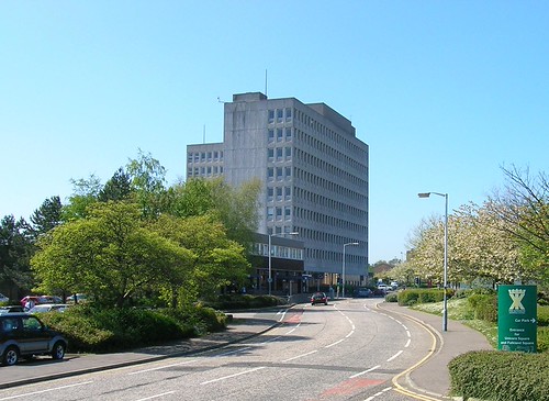 North Street with Glenrothes House & RBS | by mcwesty2000