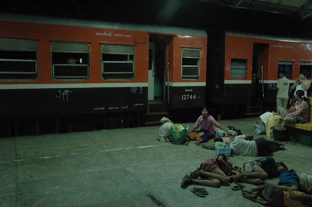 Waiting for the 5:30 Express to Mandalay