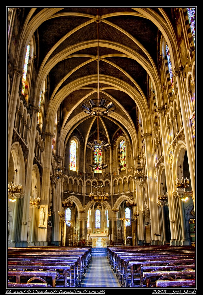 Basilique de l'Immaculée-Conception de Lourdes - 65 by Joel.jardi
