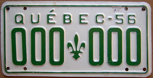 Québec sample / épreuve