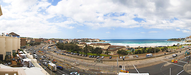 Bondi Beach Panoramic View (Sidney-Sydney-Australia)