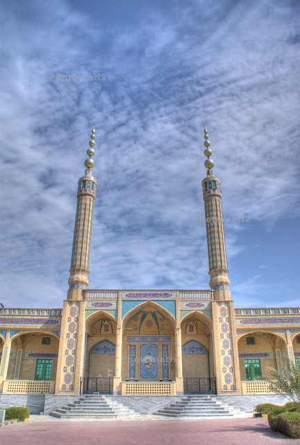 Khatam-al Anbia Mosque in Kish Island, Persian Gulf, Iran (Persia)