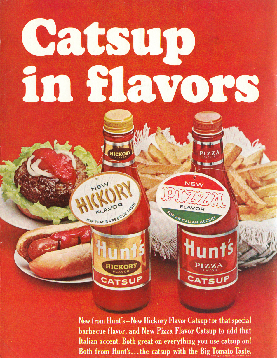 Hunt's Catsup - 1965