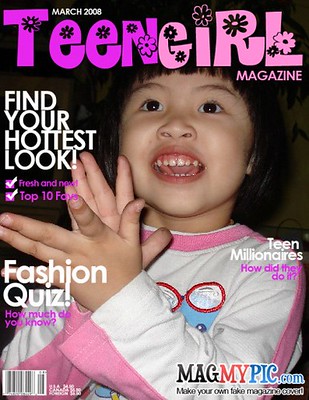 Teengirl magazine - Cover Girl - Angelina | Chong SPhing | Flickr