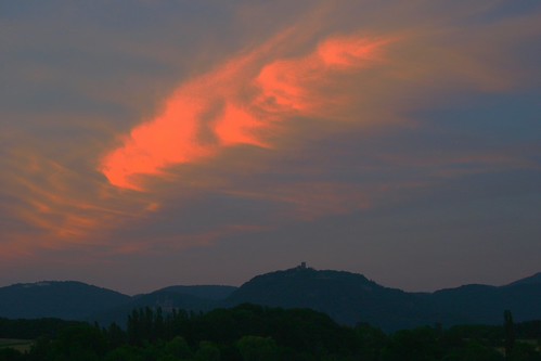 the blue hour by Eifeelgood, light sunset sky clouds atmosphere magicmoments siebengebirge theresalight eifeelgood