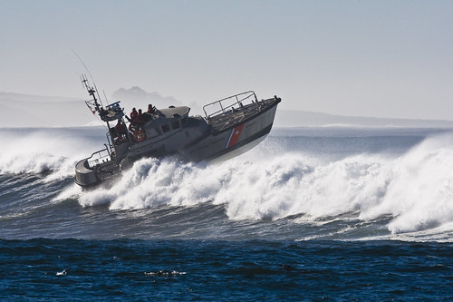 Coast Guard 47' Motor Lifeboat in Morro Bay, CA 04 Dec 2007 | by mikebaird