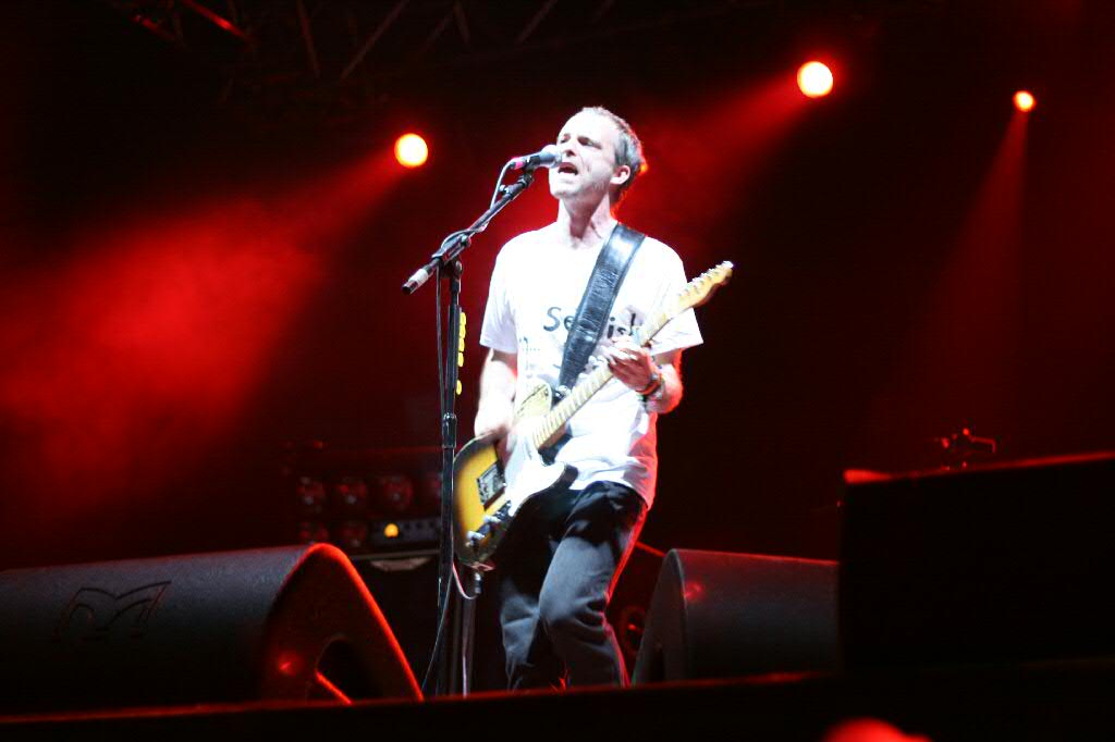 Concierto de Travis en Zaragoza, FIZ 2007