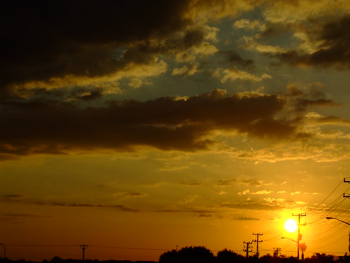 sunset sky urban clouds florida finepix s5200 fujifilm
