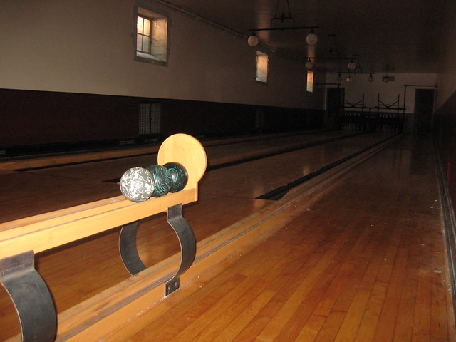 what's a home without a bowling alley