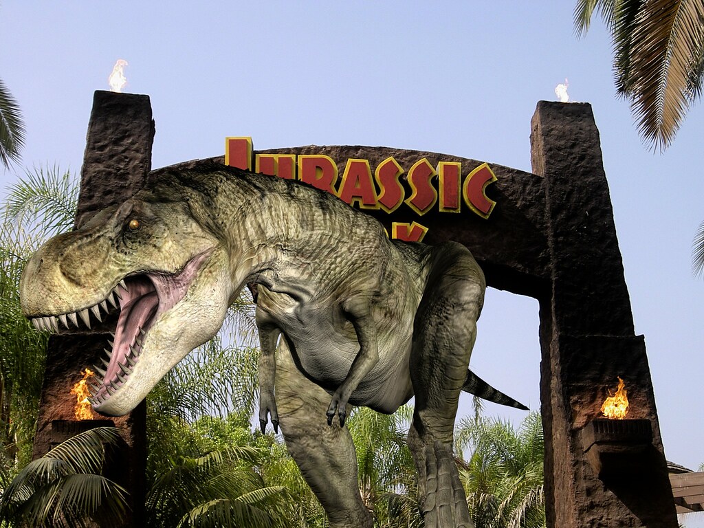 jurassic park t rex wallpaper