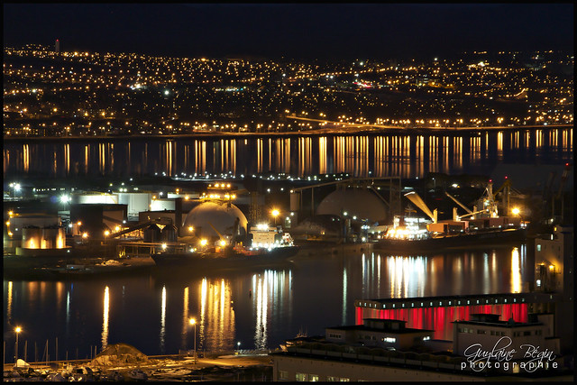 Night Light on Quebec Old Port