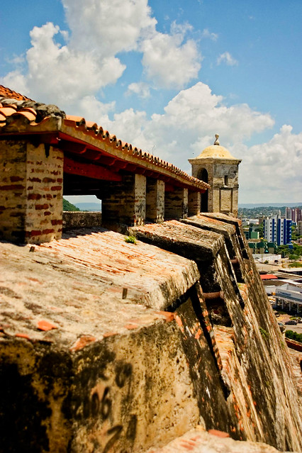 Cartagena - San Felipe Castle - Ramparts and Bastion